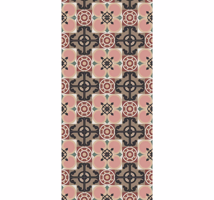 Rullegardin vintage azulejos fra toledo - Tenstickers