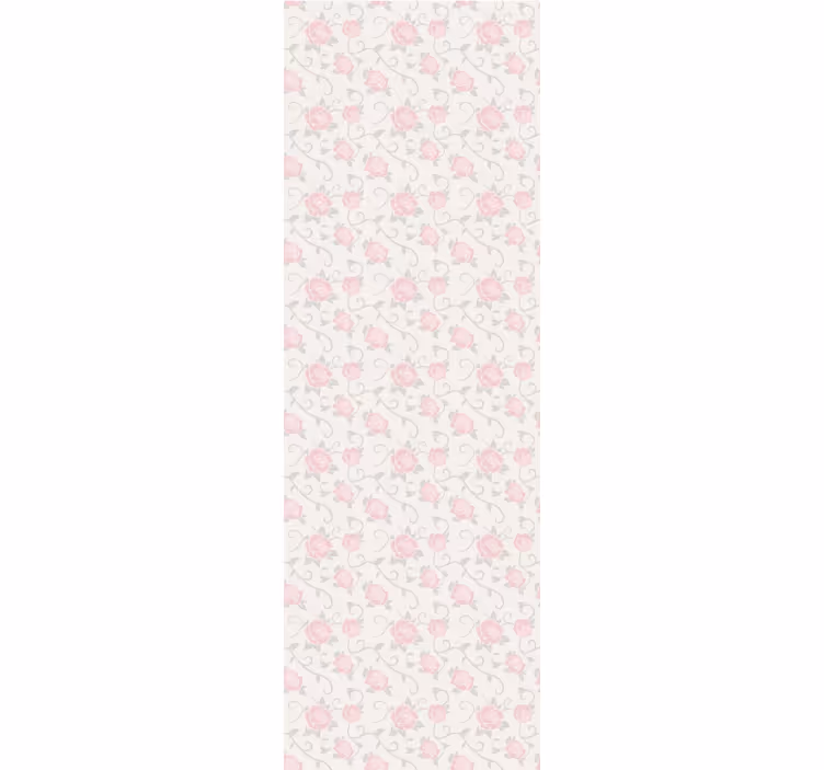 Rullegardin vintage små blomster stil - Tenstickers