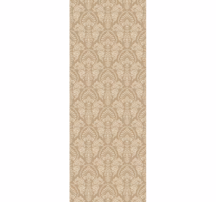 Rullegardin vintage klassisk blomstermønster - Tenstickers