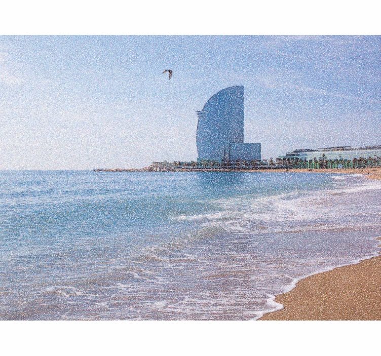 Rullegardin stue vela hotel i la barceloneta - Tenstickers