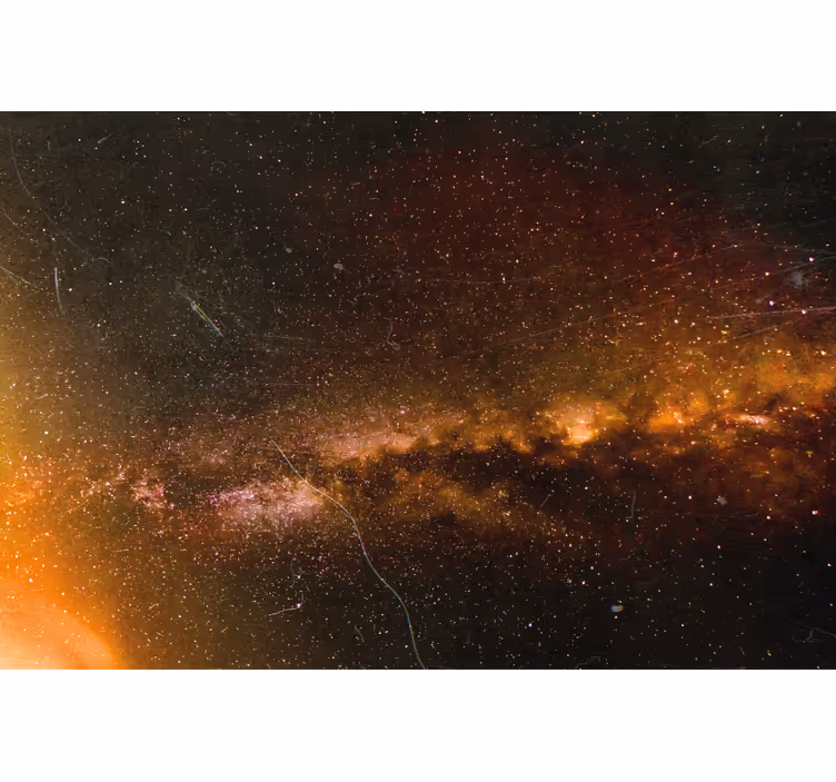 Rullegardin stue kosmisk regn i rommet - Tenstickers