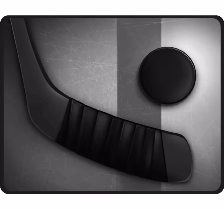 Rullegardin rom realistisk ishockey - Tenstickers