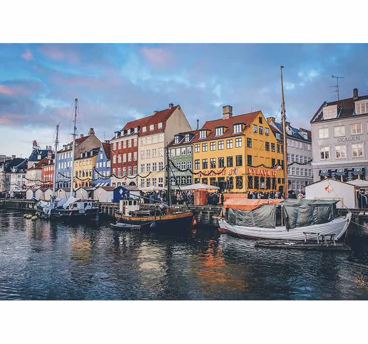 Rullegardin rom københavn hus med skip - Tenstickers