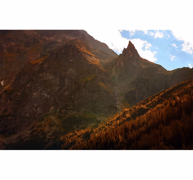 Rullegardin rom polske tatra-fjelllandskap - Tenstickers