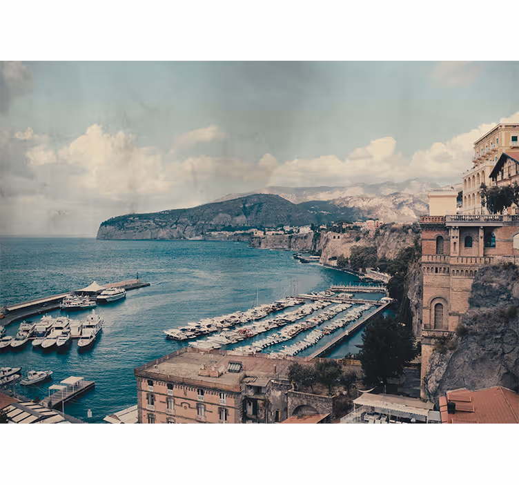Rullegardin rom sorrento landskap sør-italia - Tenstickers