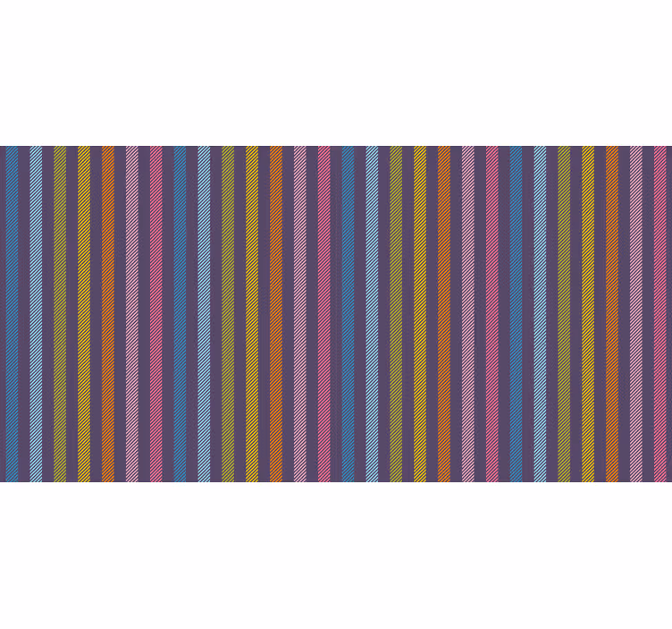 Regnbue stripete rullegardin rom - Tenstickers