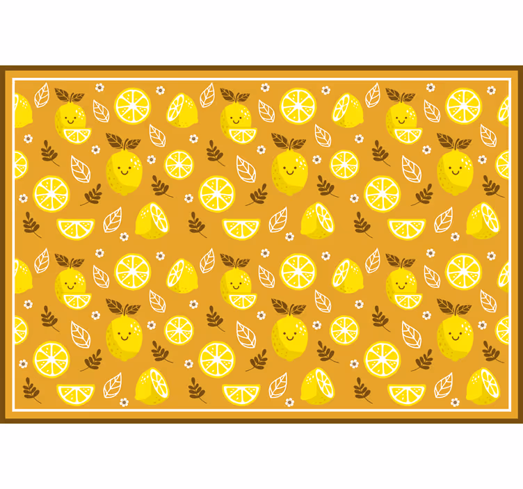 Rullegardin rom alf smilende sitroner ramme - Tenstickers