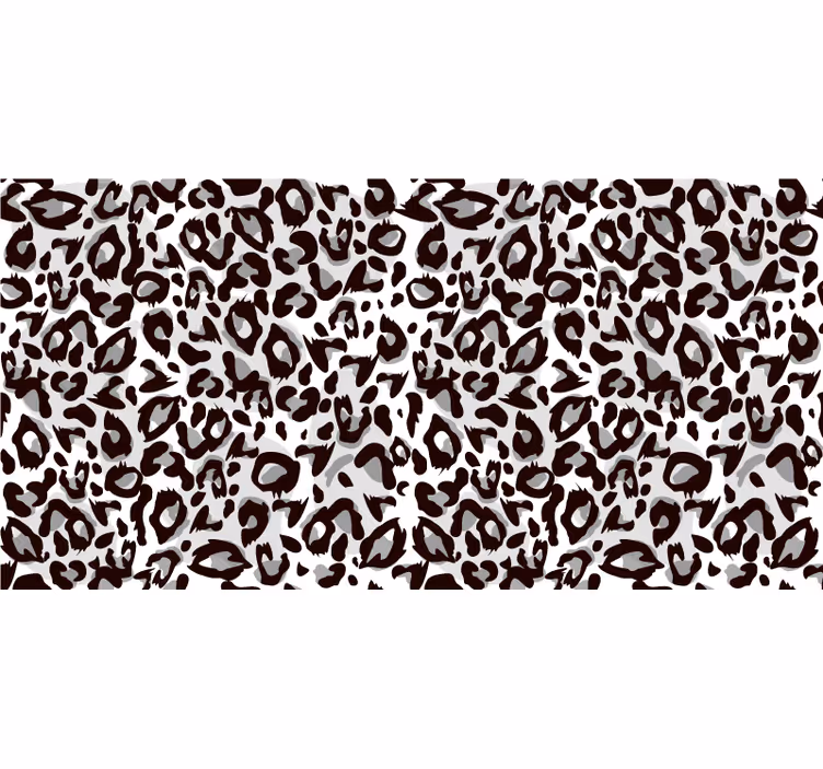 Rullegardin rom svart leopard - Tenstickers