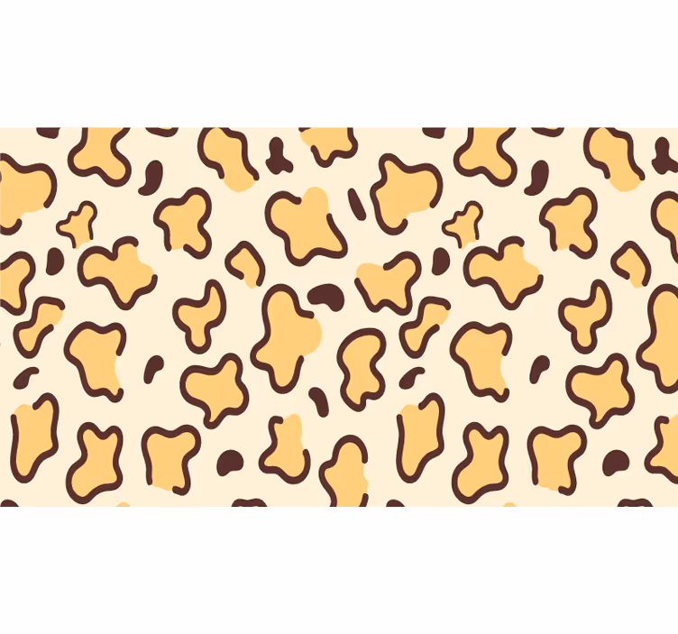 Rullegardin rom med giraffmønster - Tenstickers