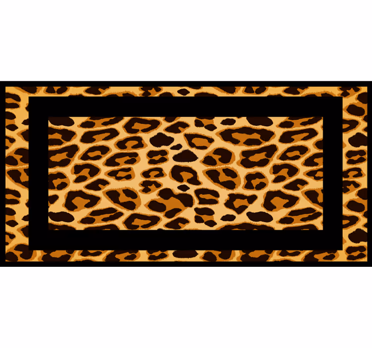 Rullegardin rom klassisk oransje tiger - Tenstickers