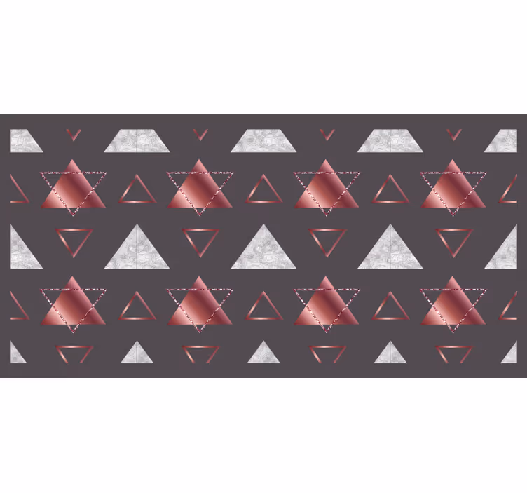 Rullegardin rom moderne teksturert geometrisk mønster - Tenstickers