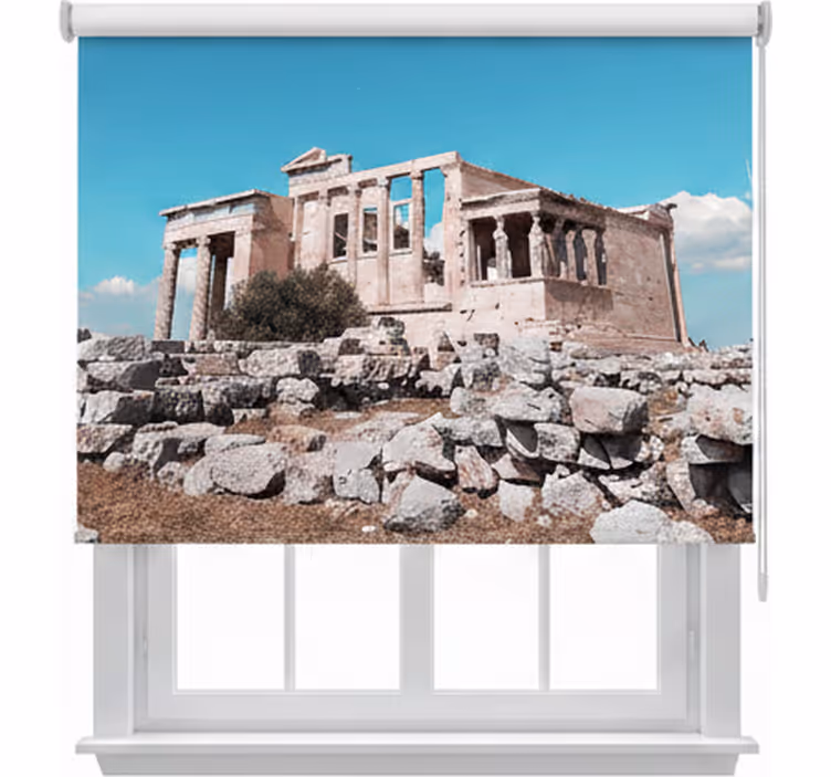Rullegardin rom med design fra den majestetiske akropolis - Tenstickers