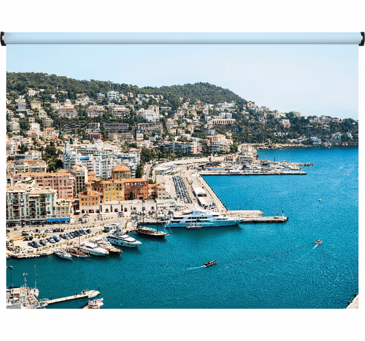 Rullegardin rom vakre havn på den franske riviera - Tenstickers