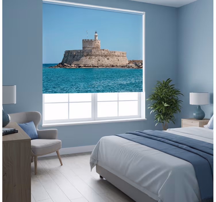 Rullegardin rom rester av kolossen fra rhodos - Tenstickers