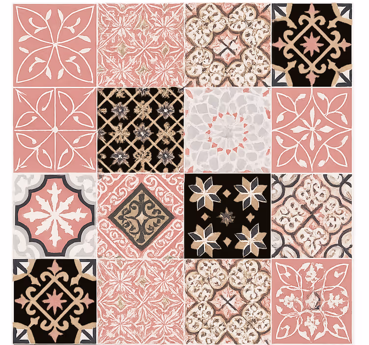 Rullegardin stue rosa sement - Tenstickers