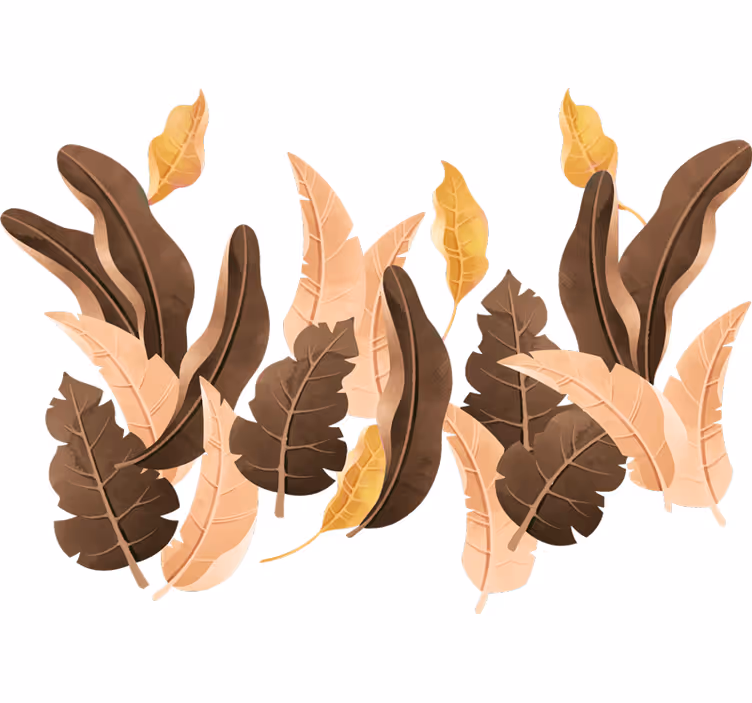 Rullegardin rom savannah beige planter - Tenstickers