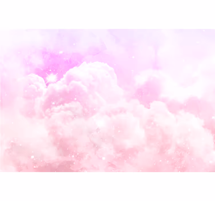 Rullegardin barn rosa himmel - Tenstickers