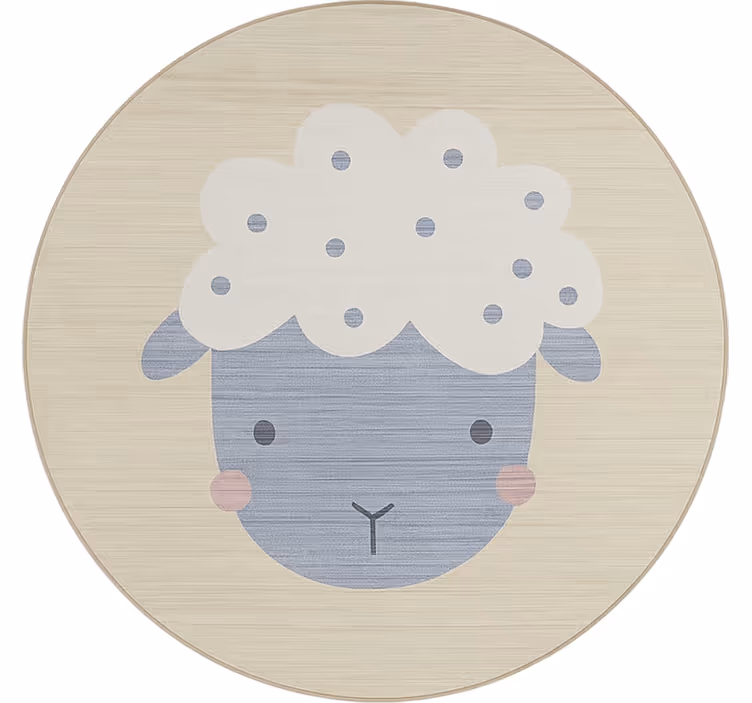 Rullegardin barn beige lam - Tenstickers