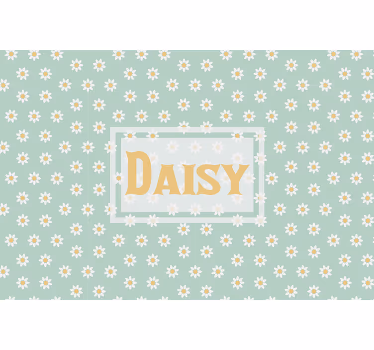 Rullegardin barn med blomsterdesign - Tenstickers