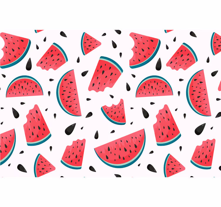Rullegardin barn med friskt mønster av vannmelon - Tenstickers