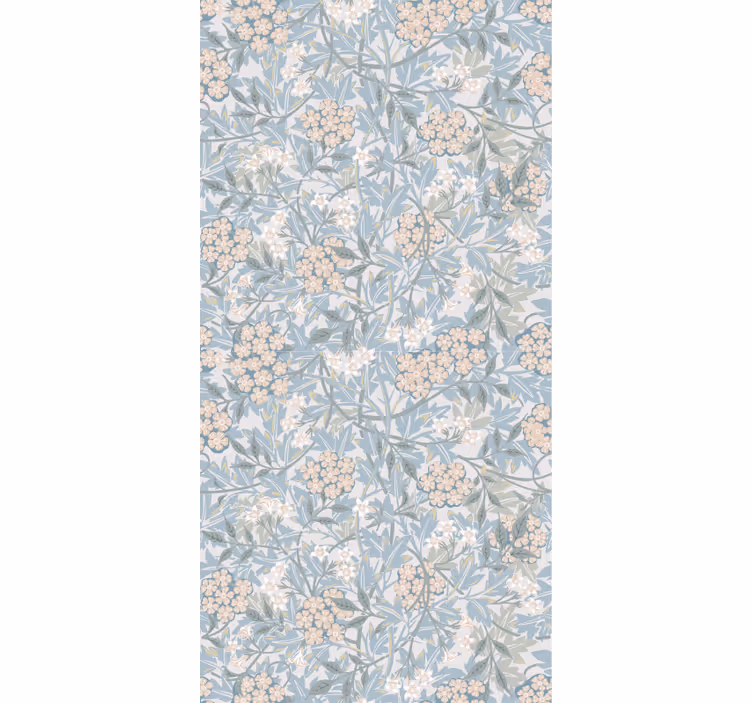 Rullegardin kjøkken vintage tusenfryd blomst - Tenstickers