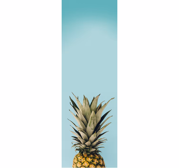 Rullegardin kjøkken ananas kjøleskapsfolie - Tenstickers