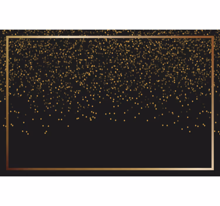 Elegant to farger svart rullegardin - Tenstickers