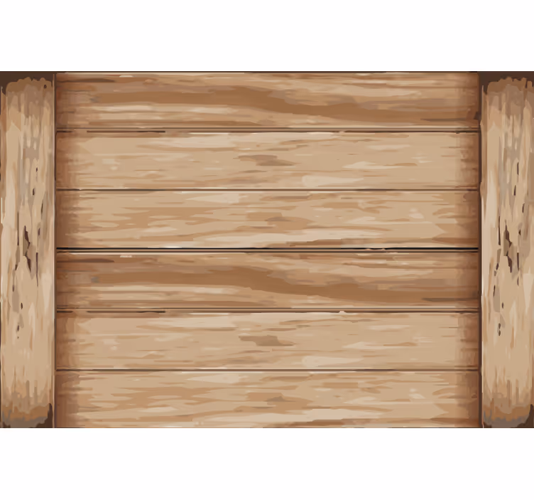 Rullegardin beige moderne treverk mønster - Tenstickers