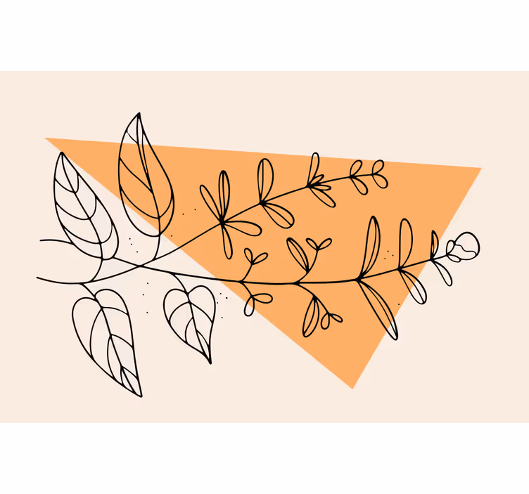 Rullegardin beige fransk hage - Tenstickers