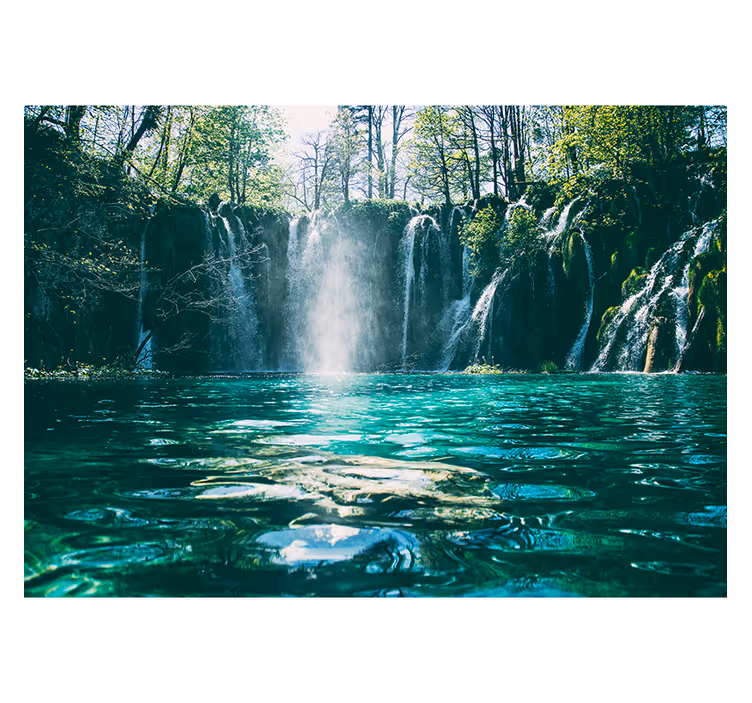 Rullegardin rom smooth waterfall - Tenstickers