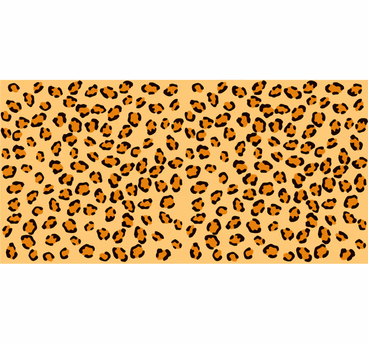 Cheetah print rullegardin rom - Tenstickers