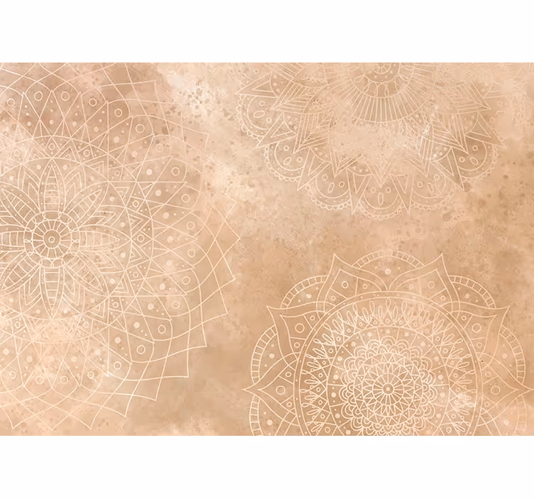 Rullegardin stue mandalas vintage - Tenstickers