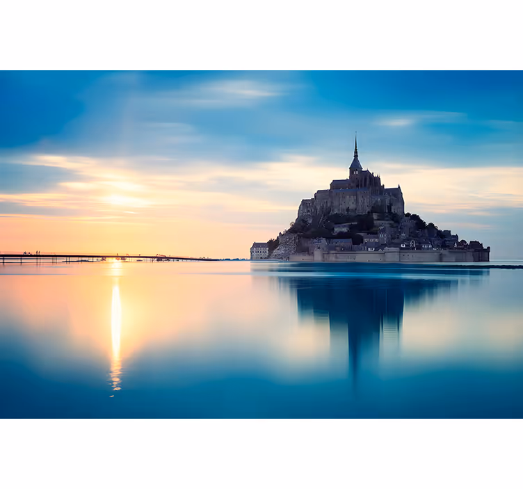 Rullegardin stue mont saint-michel - Tenstickers