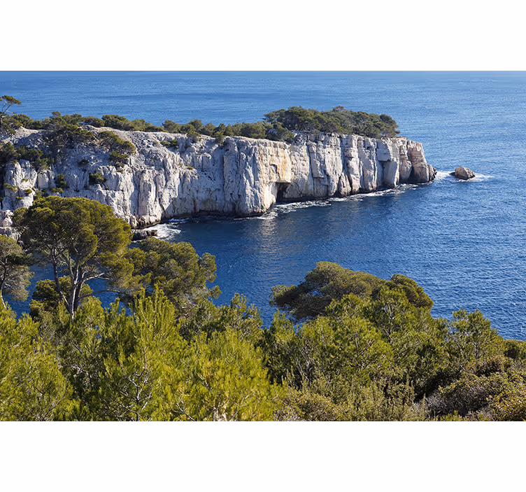 Rullegardin stue calanques fra marseille - Tenstickers