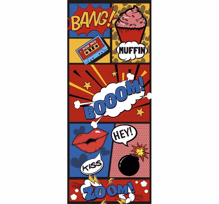 Rullegardin ungdom dør komisk popkunst - Tenstickers