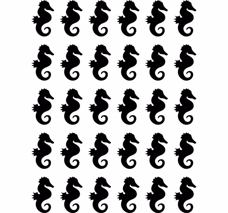 Rullegardin ungdom sjøhest - Tenstickers