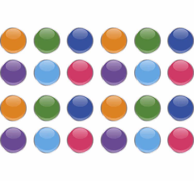 Rullegardin ungdom cpprivalia geometriske 3d-topper - Tenstickers