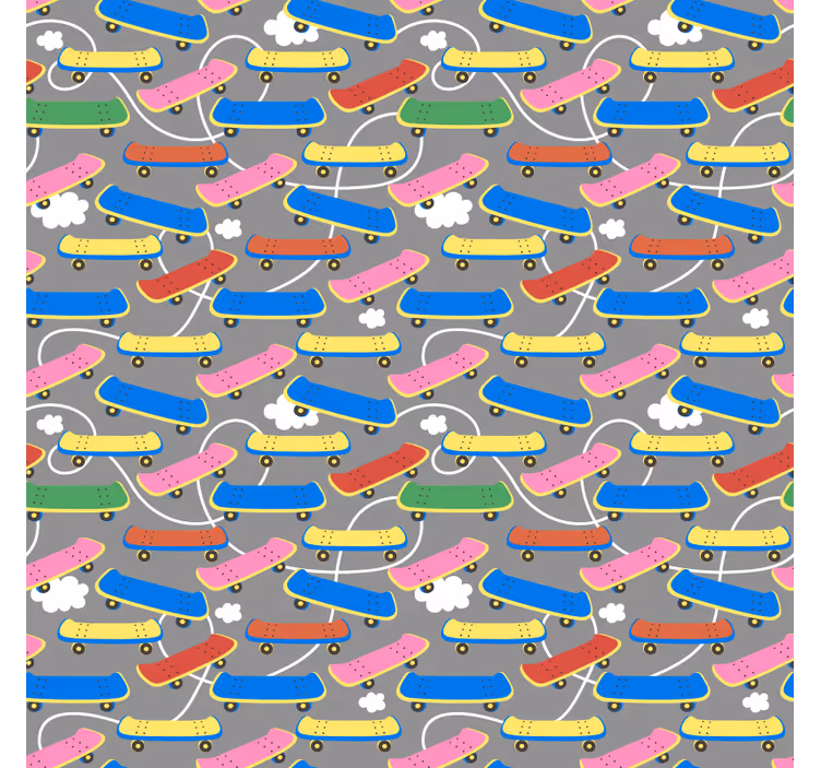 Rullegardin ungdom fargerike skateboards - Tenstickers