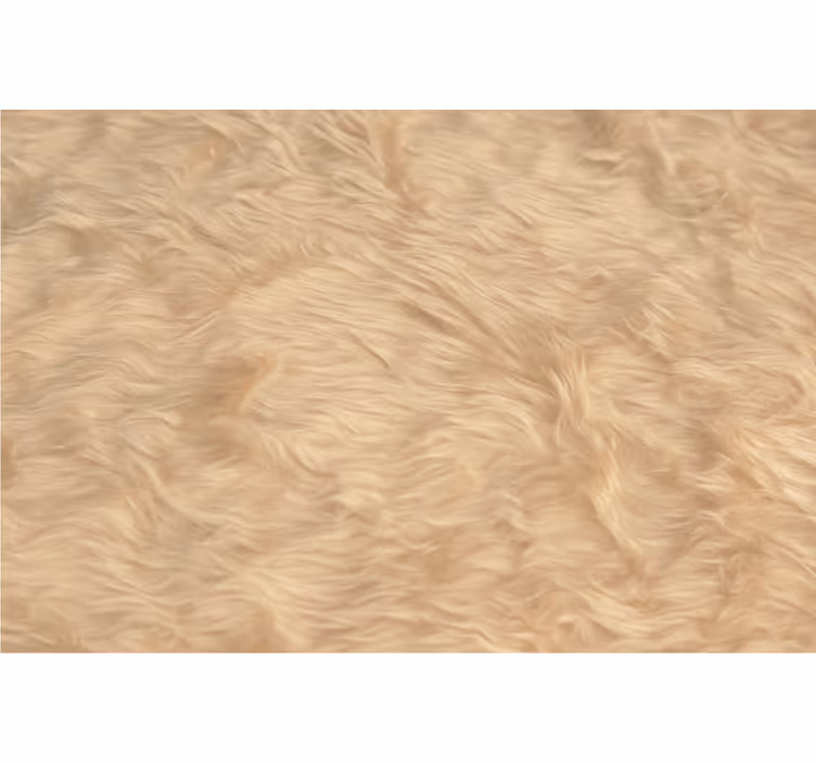 Rullegardin beige ull-effekt design - Tenstickers