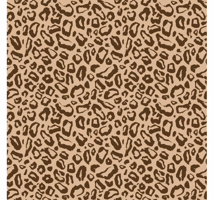 Rullegardin beige store og små leopardflekker - Tenstickers