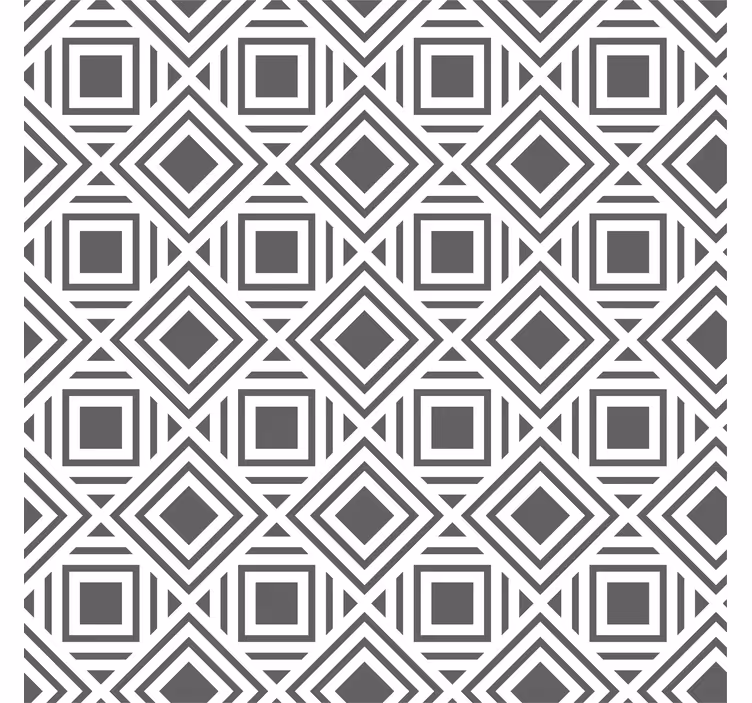 Rullegardin grå stripete nordisk design - Tenstickers