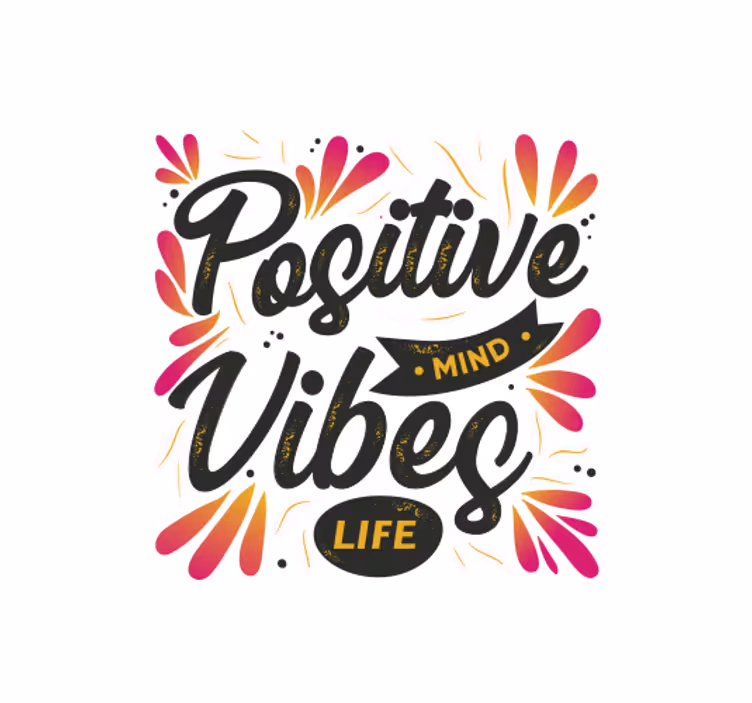 Rullegardin kontor positivt sinn positive vibber - Tenstickers