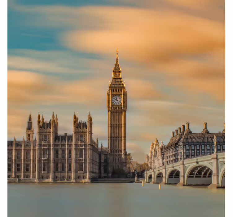 Rullegardin kontor moderne fotografi av big ben - Tenstickers