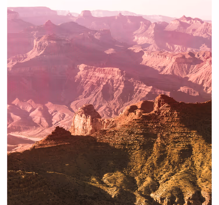 Rullegardin kontor i grand canyon estetiske farger - Tenstickers