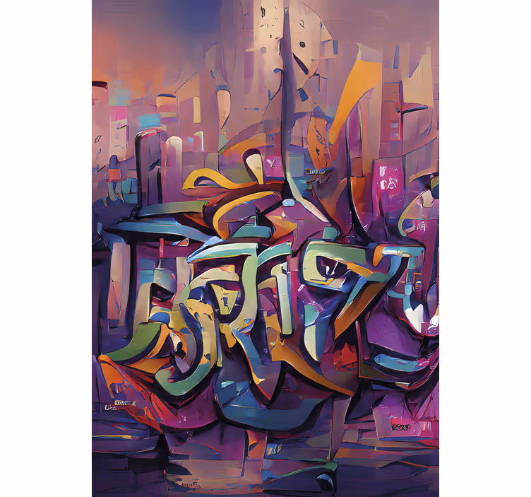 Rullegardin ungdom streetart graffiti - Tenstickers