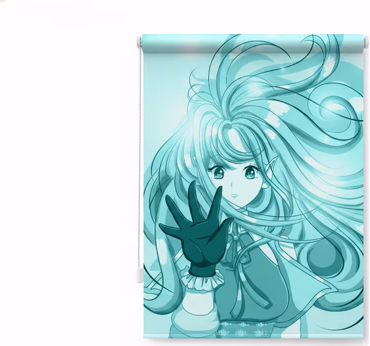 Rullegardin ungdom animejente - Tenstickers