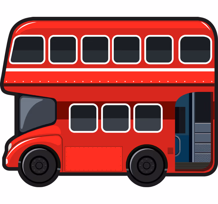 Morsomme rullegardiner london buss - Tenstickers