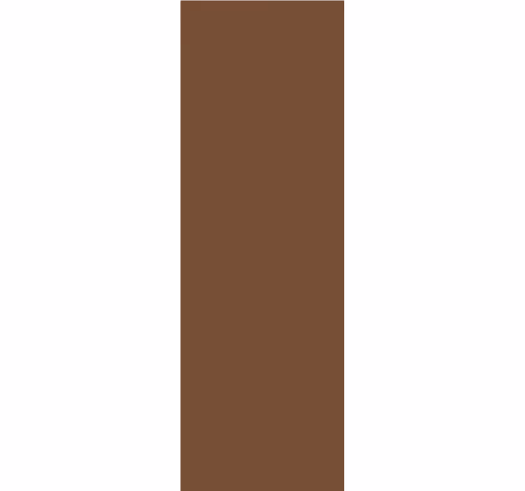 Rullegardin brun i brunt design - Tenstickers