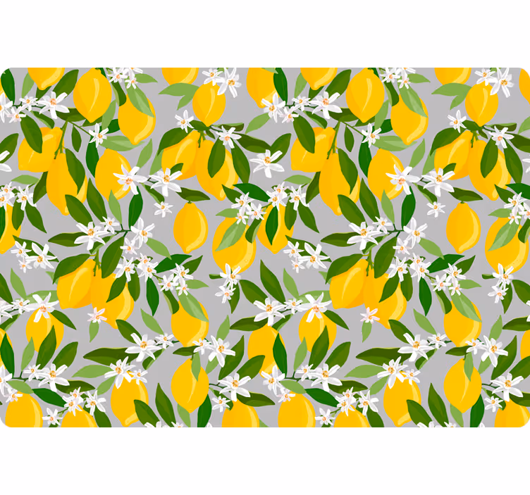Rullegardin oransje lemon tree bÆrbar pc - Tenstickers