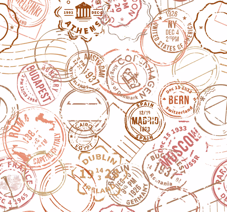 Rullegardin ungdom retro stempel - Tenstickers
